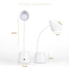 Dimmable Flexible LED Desk Bedside Table Reading Lamp Touch Control Night Light