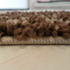 SMALL X LARGE SIZE THICK SOFT SHAGGY NON SHED RUG MODERN CARPET BROWN BEIGE NEW