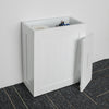 Grey/White Wooden Bathroom Storage Box Toilet Product Storage Tidy Box Unit New