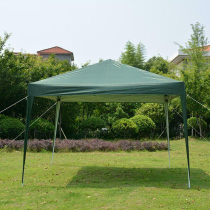 3x3m Pop Up Gazebo Marquee Canopy Waterproof Outdoor Garden Wedding Party Green