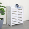 3 Tier Shoes Storage Cabinet White Door Organiser Shelf Rack Stand Unit