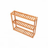 NEW! 3 Tier Wooden Bamboo Bathroom Kitchen Wall Mounted Shelf Storage Rack Unit