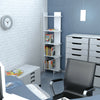 Decorotika Alice 5-Shelf Modern Corner Unit Bookcase Bookshelf Shelving Unit