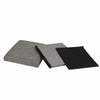 Grey Folding Storage Ottoman Seat Stool Footstool Clothes Toy Book Storage Box