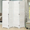 Folding Room Divider 3/4/6 Panel Wooden Privacy Screen Separator Free Standing