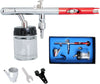 ESSGOO Professional 3 Airbrush Kit With Air Compressor Dual-Action Hobby Spray