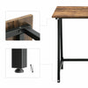 Small Industrial Computer Desk Vintage Metal Workstation Table Kids Office Desk