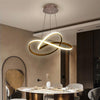 LED Pendant Light Ring Adjustable Lamp Ceiling Lights Decor Lighting Variable