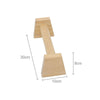 Pair of Mini Wooden Gymnastic/Crossfit Handstand Parallettes/Floor Bars 30*10*9
