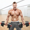 20Kg/30kg Adjustable Dumbbell Set Barbell Pair Free Weights Gym Body Building UK