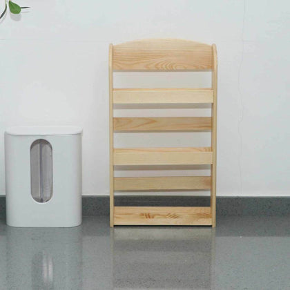 3 TIER BAMBOO WOOD SPICE RACK HERB HOLDER SPICES JARS STAND KITCHEN STORAGE UK!