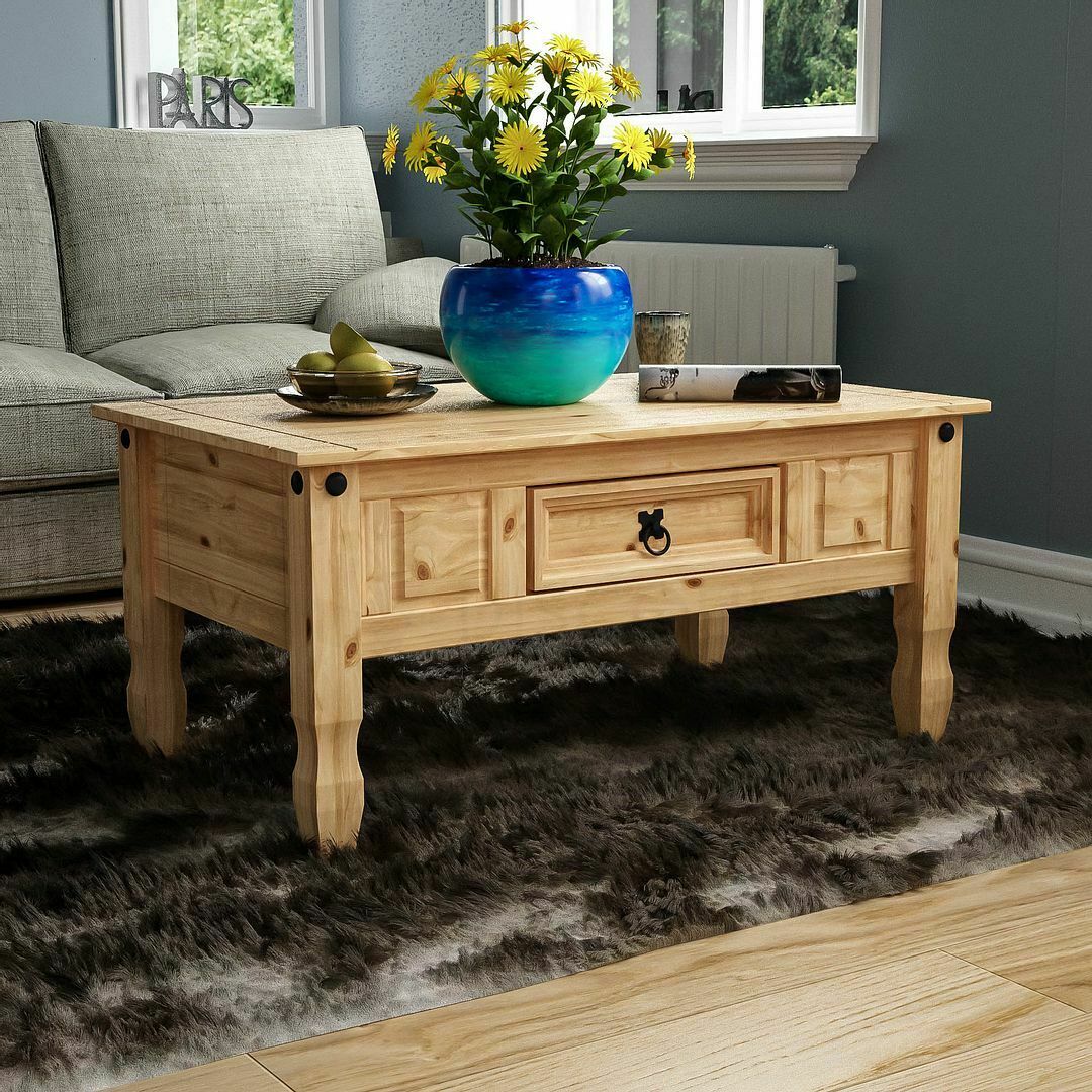 Corona Solid Pine Mexican Living Bedroom Dining Room Waxed Furniture Drawers