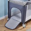 Portable Baby Travel Cot Crib Bassinet Bed Playpen Infants with Mattress Folding