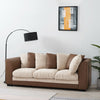 Modern 2, 3 Seater Grey Black Sofa Chair Armchair with Pillows Footstool Option