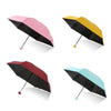 Mini Pocket Capsule Umbrella Sun Anti UV 5 Folding Rain Windproof Compact Case