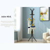 175cm Coat Stand Garment Rack Metal 12 Hooks Clothes Rail Hat Umbrella Hanger UK