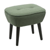 Fabric Upholstered Bedroom Dressing Table Stool Vanity Chair Pouffe Footstool