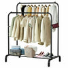 Metal Clothes Rail Hanging Rack Garment Display Stand Coat Storage Shelf Home