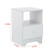 Assemble Storage Cabinet Bedroom Bedside Locker Single Drawer Bedside Table