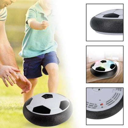 Air Power Soccer - LED Gliding Base Hover Ball for Indoor Football Kids Toys