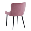 2X Velvet Dining Chairs Diamond Seat Padded Kitchen Dining room Chairs CLIPOP