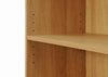 4 Tier Bookcase Tall Display Shelving Storage Unit Wood Furniture Oak