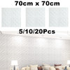 Large 3D Soft Tile Brick Wall Sticker Self-adhesive Waterproof Foam Panel 70CM