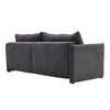 6.75ft Pull Out 3 Seater Sofa Bed Convertible Double Sleeper Couch w/Storage