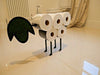 Novelty Sheep Toilet Roll Holder Bathroom Tissue Ornament Free Standing Metal