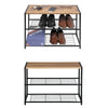 3 Tier Shoe Rack Bench Organiser Stand Storage Shelving Seat Unit Home Hallway