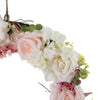 Artificial Rose Flower Wreath 30cm Wall Door Hanging Floral Ring Wedding Decor