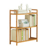 3/4/5 Tier Bookcase Shelving Unit Wood Bookshelf Free Standing Storage Display