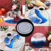 Resin Casting Coaster Epoxy Mold Silicone Round Jewelry Making DIY Craft Mould