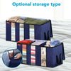 Laundry Under Bed Storage Bag Extra Large Strong Zipped Under Bed Bedding Clothe