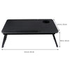 Foldable Laptop Bed Table Stand Computer Desk Sofa Lap Tray Adjustable Portable