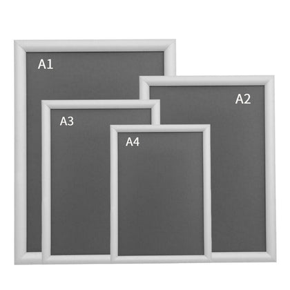 A3 A4 Snap Frame Poster Holders Displays Retail Wall Notice Board