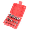 14x New E Star E4 to E24 E-Torx Set 1/4" 3/8" 1/2" Torx Sockets Rail Female Star