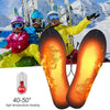 Electric Heated Shoes Insoles Socks Charging Winter Warming USB Rechargeable UK