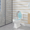 Toilet Seat Heavy Duty Quick Release Hinges Soft Close Bathroom WC Seat Plastic