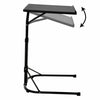 Black Laptop Table Folding Adjustable Portable Studying Desk Stand Dinner Tray