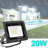 UK 20W Outdoor LED Floodlight Security Flood Light Garden Wall Lights 6500K