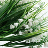 2 Bouquet Lily of The Valley Artificial Flower Floral Posy Home Garden DIY Decor