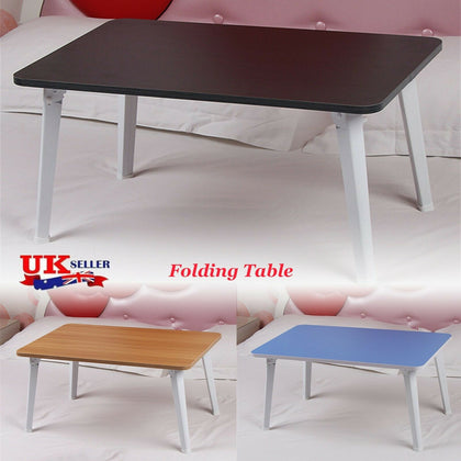 Folding Laptop Stand Portable Computer Desk Table Adjustable Sofa Laptop Table