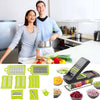 12in1 Food Vegetable Salad Fruit Peeler Cutter Slicer Dicer Chopper Kitchen Tool