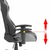 Executive Racing Gaming Office Chair Swivel Recliner Computer Desk Chair Leather