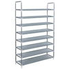 8 Tier Shoe Rack Organizer Rack Free Standing 40 Pairs Shoes Storage Space Saver