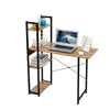 Wood Computer Desk Laptop PC Table Home Office Study Simple Workstation Shelves