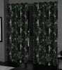 Glow in Dark Unicorn Blackout Ready Made Curtains Pair Eyelet Kids Girl Pink