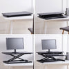 Height Adjustable Standing Desk Ergonomic Sit Stand-Up Computer Workstation Tray