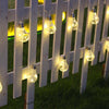 25FT Outdoor Lights 30 Solar Power Bulb String Lights Garden Party Fairy Lights